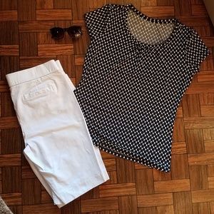 Worthington Black Women's Top sz L